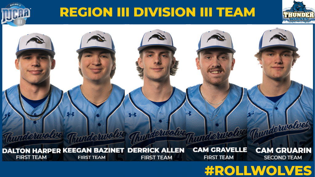 Baseball earns five all-Region III selections