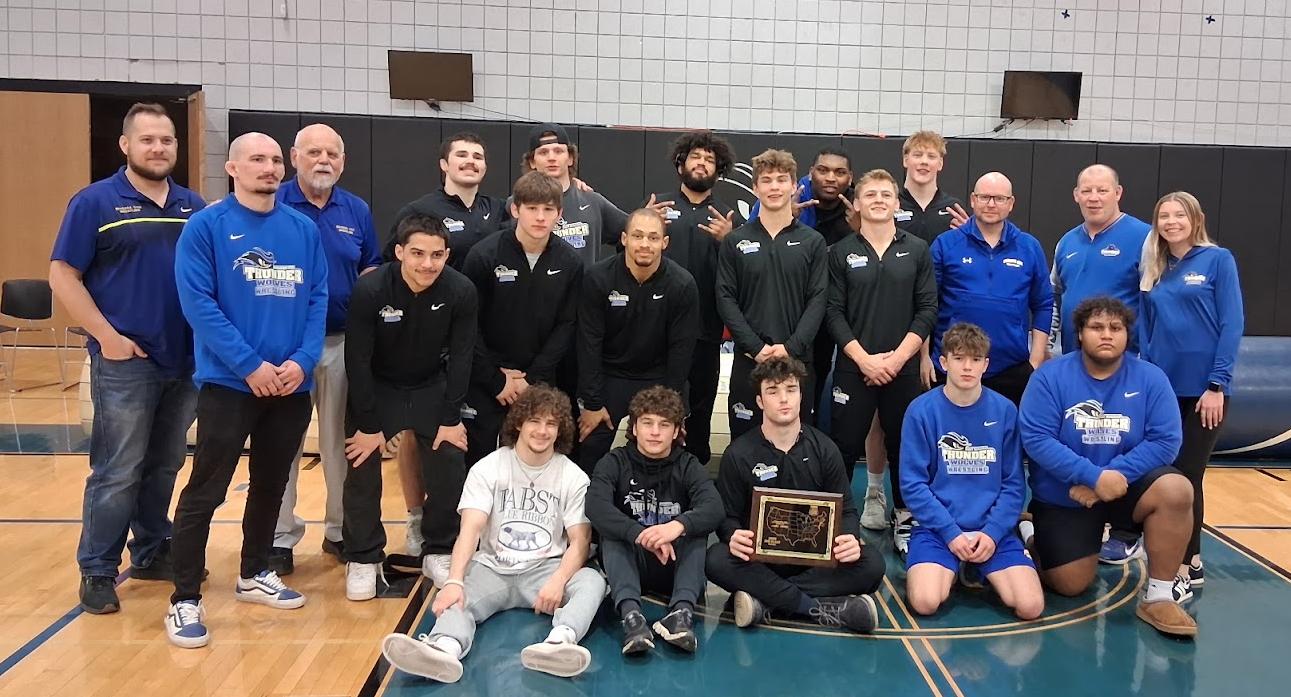 Thunderwolves finish runners-up at NJCAA Division III National Duals